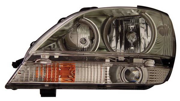 Anzo - Lexus RX300 Anzo Headlights - with Halo - CCFL - Chrome - 111048
