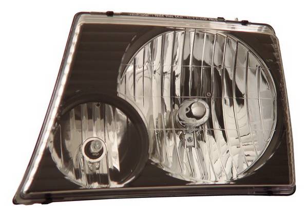 Anzo - Ford Explorer Anzo Headlights - Crystal & Black - 111058