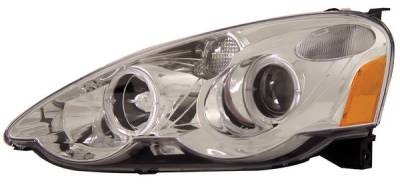 Anzo - Acura RSX Anzo Projector Headlights - with Halo Chrome - 121008