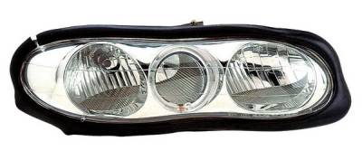 Anzo - Chevrolet Camaro Anzo Headlights - with Halo - Chrome - 121025