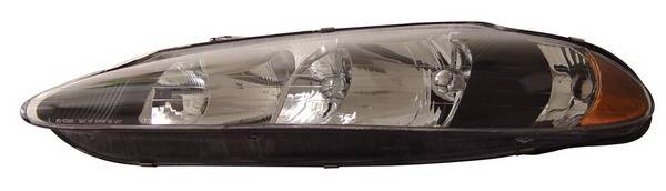 Anzo - Dodge Intrepid Anzo Headlights - Crystal & Black - 121027