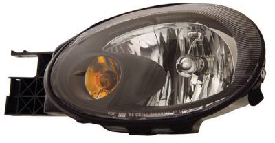 Anzo - Dodge Neon Anzo Headlights - Crystal & Black - 121030