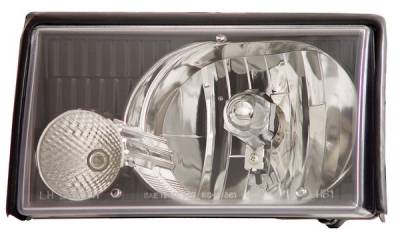 Anzo - Ford Mustang Anzo Headlights - Crystal & Black - 121035