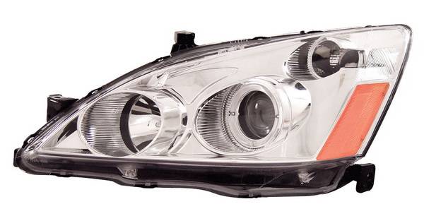 Anzo - Honda Accord Anzo Projector Headlights - with Halo Chrome - 121047