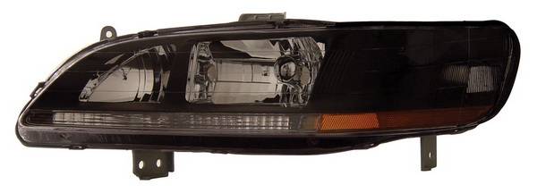 Anzo - Honda Accord Anzo Headlights - Crystal & Black - 121052