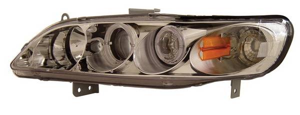 Anzo - Honda Accord Anzo Projector Headlights - with Halo Chrome - 121054