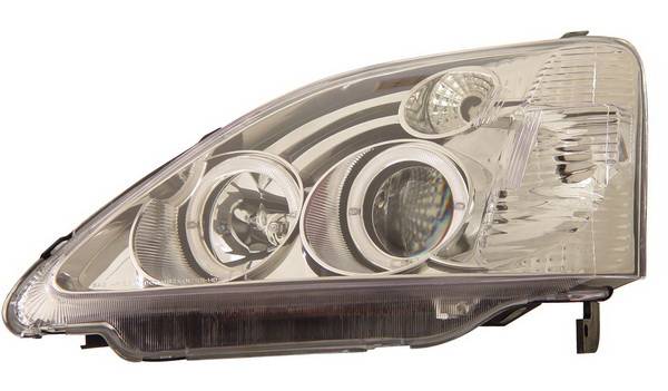 Anzo - Honda Civic HB Anzo Projector Headlights - with Halo Chrome - 121058