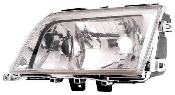 Anzo - Mercedes-Benz C Class Anzo Headlights - Crystal & Chrome - 121081