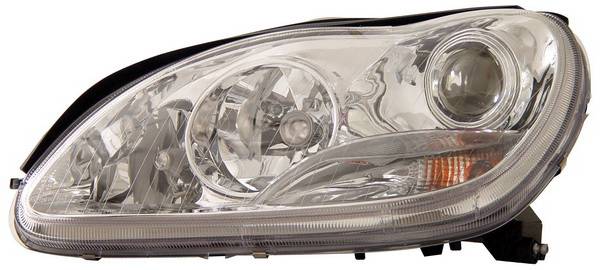 Anzo - Mercedes-Benz S Class Anzo Projector Headlights - Chrome - 121092