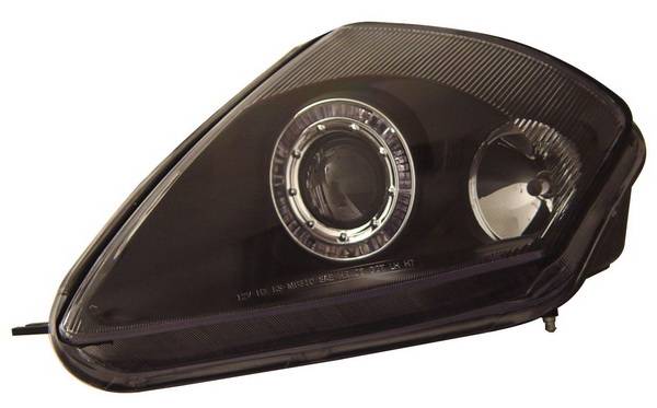Anzo - Mitsubishi Eclipse Anzo Projector Headlights - with Halo Black - 121093