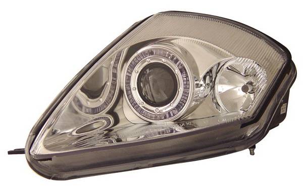 Anzo - Mitsubishi Eclipse Anzo Projector Headlights - with Halo Chrome - 121094