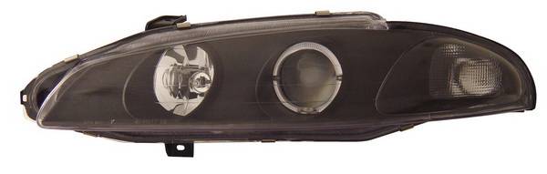 Anzo - Mitsubishi Eclipse Anzo Projector Headlights - with Halo Black - 121098