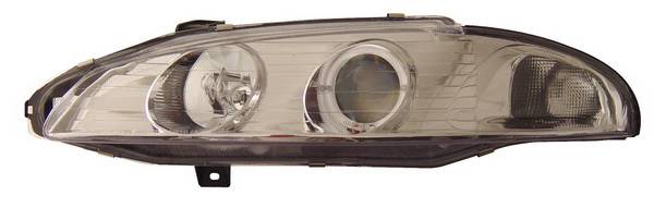 Anzo - Mitsubishi Eclipse Anzo Projector Headlights - with Halo Chrome - 121099