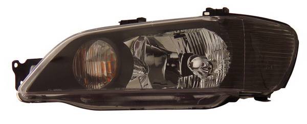 Anzo - Mitsubishi Lancer Anzo Headlights - Crystal & Black - 121101