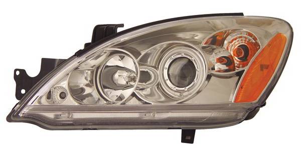 Anzo - Mitsubishi Lancer Anzo Projector Headlights - with Halo - CCFL - Chrome - 121103