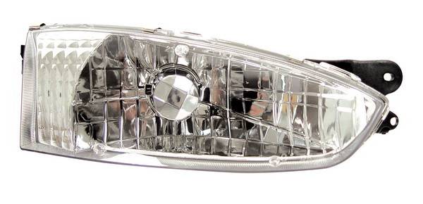 Anzo - Mitsubishi Mirage 2DR Anzo Headlights - Crystal & Chrome - 121106