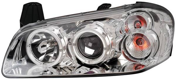 Anzo - Nissan Maxima Anzo Projector Headlights - with Halo Chrome - 121112