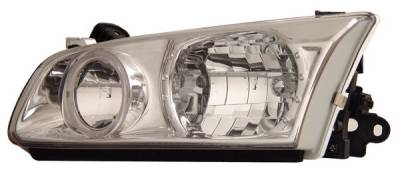 Anzo - Toyota Camry Anzo Headlights - with Halo - Chrome - 121124