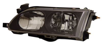Anzo - Toyota Corolla Anzo Headlights - Crystal & Black - 121127