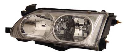 Anzo - Toyota Corolla Anzo Headlights - Crystal & Chrome - 121128