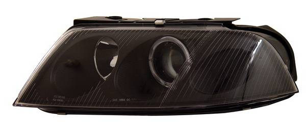Anzo - Volkswagen Passat Anzo Projector Headlights - with Halo Black - 121134