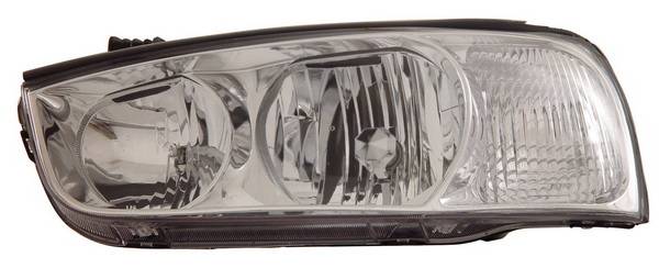 Anzo - Hyundai Elantra Anzo Headlights - Crystal & Chrome - 121183