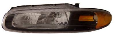 Anzo - Chrysler Sebring Anzo Headlights - Black & Clear - 121205