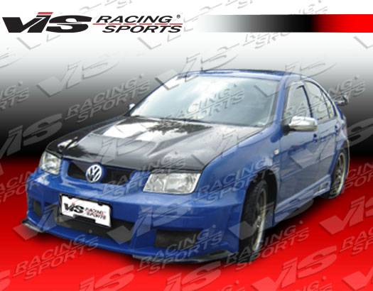 VIS Racing - Volkswagen Jetta VIS Racing G55 Full Body Kit - 99VWJET4DG55-099