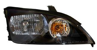 Anzo - Ford Focus Anzo Headlights - Black & Clear - 121229