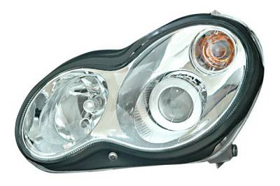 Anzo - Mercedes-Benz C Class Anzo Projector Headlights - Chrome - 121239