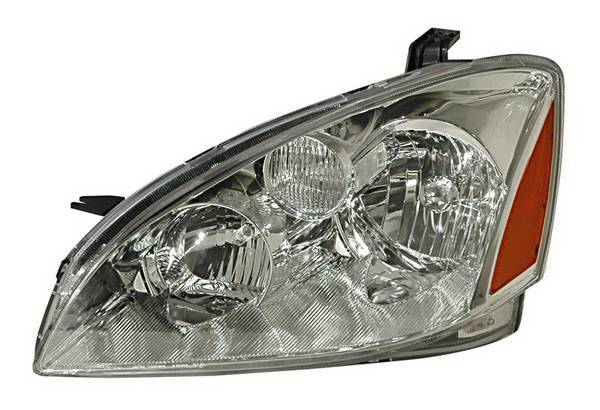 Anzo - Nissan Altima Anzo Headlights - Crystal & Clear with Amber Reflectors - 121259
