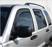 AVS - Jeep Liberty AVS In-Channel Ventvisor Deflector - 4PC - 194428