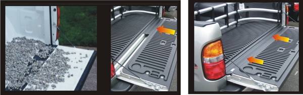 Pilot - Chevrolet Silverado Pilot Tailgate Gap Cover - GM - Kit - TR-101