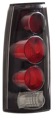 Anzo - Cadillac Escalade Anzo Taillights - 3D Style - Black - 211019