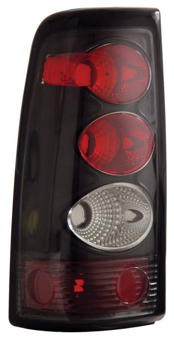Anzo - Chevrolet Silverado Anzo Taillights - Black - 211022