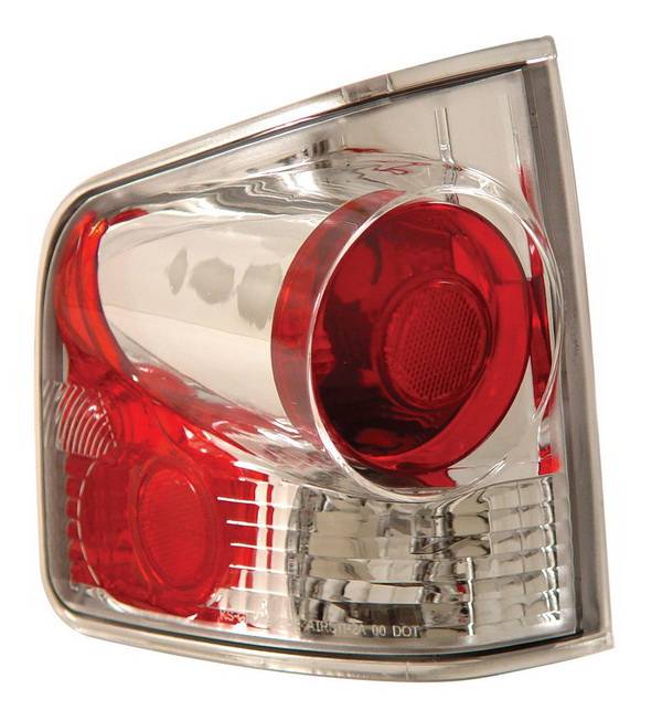 Anzo - Chevrolet S10 Anzo Taillights - 3D Style - Chrome - 211032