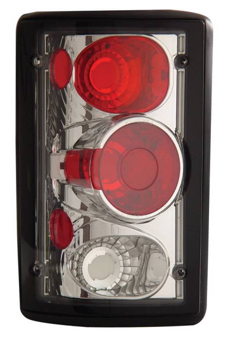 Anzo - Ford Excursion Anzo Taillights - Chrome - 211049
