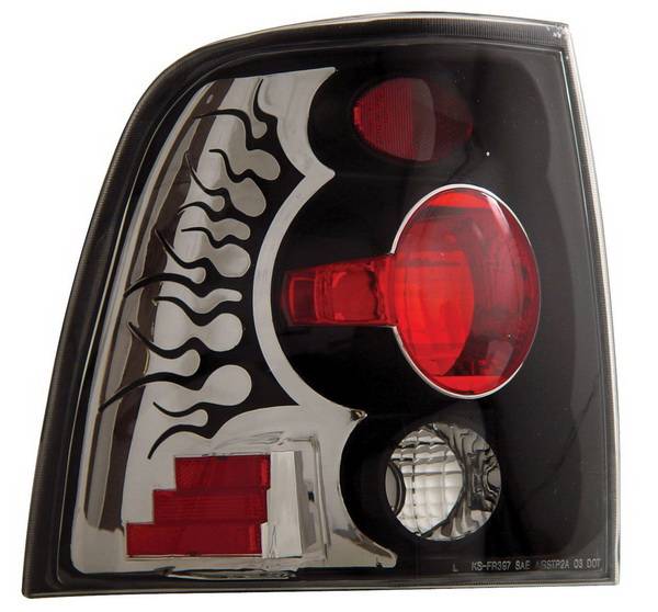 Anzo - Ford Expedition Anzo Taillights - Black - 211054