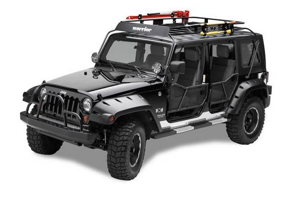 Warrior - Jeep Wrangler Warrior Safari Sport Rack - 1PC - 875