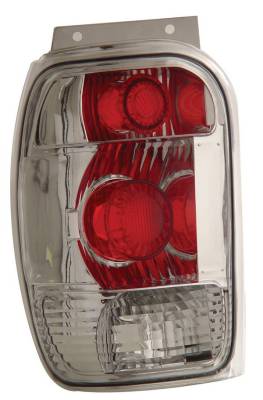Anzo - Ford Explorer Anzo Taillights - Chrome - 211082