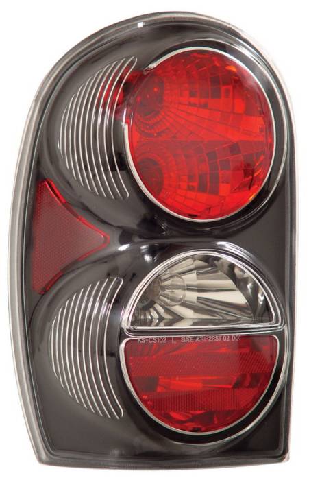 Anzo - Jeep Liberty Anzo Taillights - Black - 211108