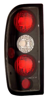 Anzo - Nissan Frontier Anzo Taillights - Black - 211115