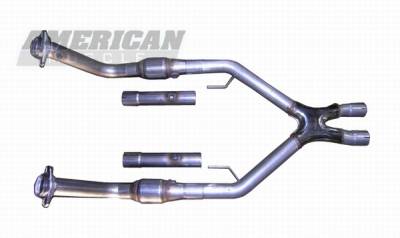 Bassani - Ford Mustang Bassani Catted X-pipe - 31100