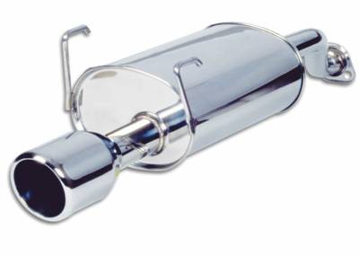 Vibrant - Stainless Steel Rear Section Exhaust Piping - 1701
