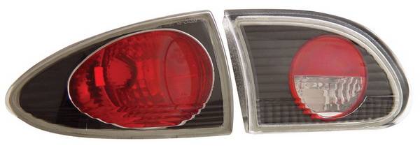 Anzo - Chevrolet Cavalier Anzo Taillights - Black - 221010