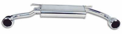 Vibrant - Stainless Steel Rear Section Exhaust Piping - 1706