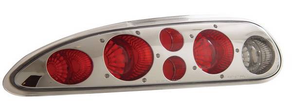 Anzo - Chevrolet Camaro Anzo Taillights - Chrome - 221011