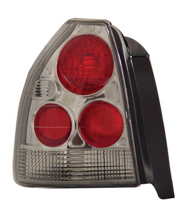 Anzo - Honda Civic HB Anzo Taillights - Chrome - 221063