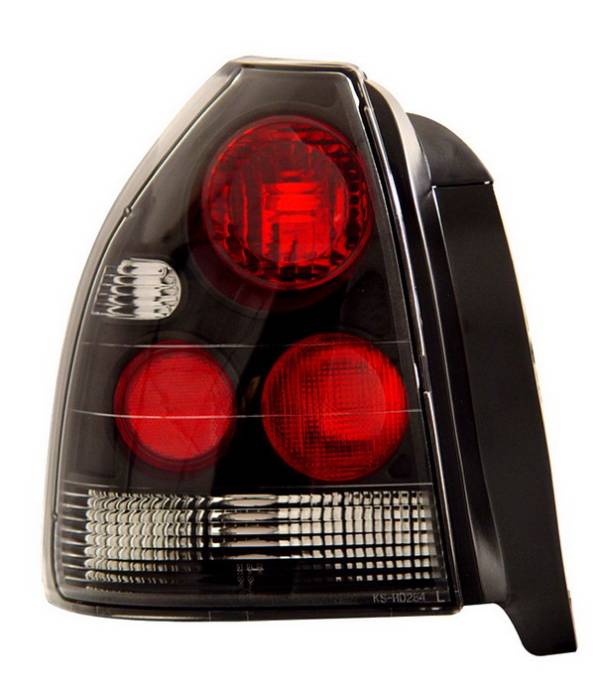 Anzo - Honda Civic HB Anzo Taillights - Black - 221065