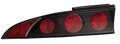 Anzo - Mitsubishi Eclipse Anzo Taillights - Black - 221084
